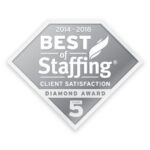 Image of Best of Staffing Diamond Award, which TERRA has won 7 years in a row.