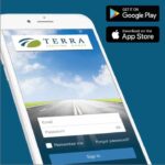 Image of TERRA mobile app, available for Android and iOS