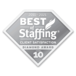 2021 best of staffing client diamond award