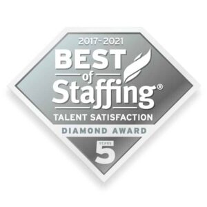 2021 best of staffing talent diamond award