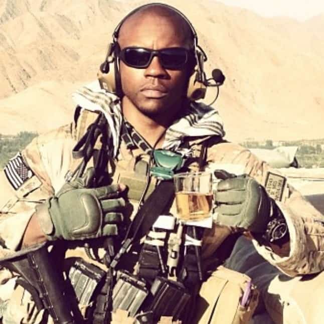 Image of Lamar Mapp, Tacoma Senior Staffing Manager, during his military service in Afghanistan