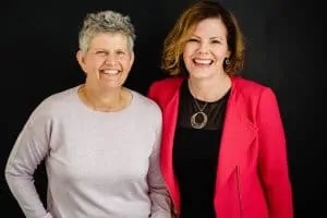 Photo of CrisMarie Campbell and Susan Clarke