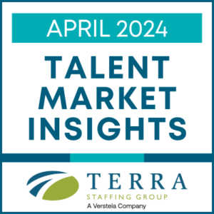 April 2024 Talent Market Infographic